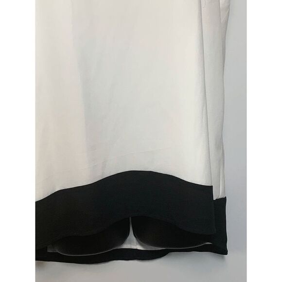 Express Women's Spaghetti Color Block Black/White Top Size M - Picture 4 of 10